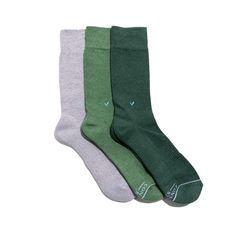 Go green! Our treehugger's 3-pack features green, grey heather, and dark green socks, a tree embroidery, and extra padding for supreme comfort. Made in India 75% Organic Cotton, 23% Polyamide, 2% Spandex Fairtrade, GOTS, and Vegan Certified Machine wash warm, dry on low heat, do not iron Terry padding for comfort Our socks are made from organic cotton, and our entire supply chain is GOTS and Vegan certified. This makes our socks better for your skin and better for the environment Our cotton grow Tree Embroidery, Green Socks, Soft Sock, Tree Gift, Sock Gifts, Green Grey, Cotton Socks, Tree Designs, Ankle Socks