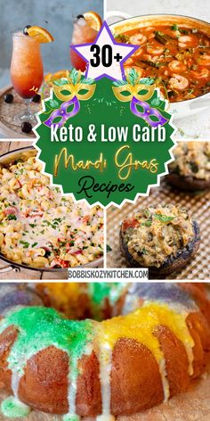 Keto Mardi Gras Recipes Keto Mardi Gras Recipes, Keto King Cake, Fat Tuesday Recipes, Mardi Gras Treats, Mardi Gras Recipe, Fat Tuesday Food, Mardi Gras Recipes, Mardi Gras Dinner, Mardi Gra