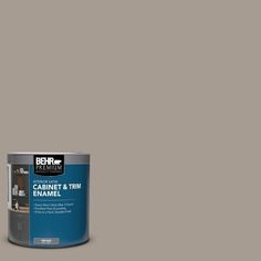 the behrold all - in - one paint is dark brown