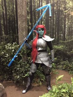 Undyne Cosplay, Undertale Fanart, Creative Halloween Costumes, Undertale Au