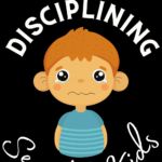 a boy with the words discipling on it