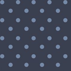 a blue and white polka dot pattern on a dark gray background with light blue dots