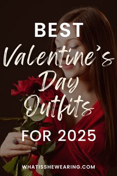 Step into Valentine’s Day with confidence and style! These 5 outfit ideas are perfect for any date, whether you’re dressing up for a fancy dinner or keeping it casual for a fun day out. You’ll feel beautiful and ready for love. Guide includes what to wear on valentines day, valentines day looks, valentines day outfit ideas, valentine's day outfits women, valentines day dress to impress, cute outfits for valentine's day, valentine's day casual outfits, and MUCH MORE!!! Valentine Outfit Ideas For Women, Comfy Valentines Day Outfit, Valentines Day Dinner Outfits For Women, Valentine’s Day Party Outfit, Fancy Dinner Date Outfit, Valentines Outfits For Women, Valentines Date Outfit