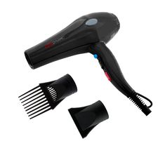 PRICES MAY VARY. QUICK DRYING BLOW DRYER: Create brilliant shine with CHI Dynamic Hair Dryer boasting an AC motor that generates 1875 watts of powerful airflow and heat, making drying time quick & quiet. The cool-shot button helps to lock-in styles with added shine. FEATURES: The ergonomic handle design provides comfort and balance during styling. The comb attachment smooths highly-textured hair, and an air concentrating nozzle helps direct airflow for faster styling. CHI HAIR DRYERS: CHI hair d Chi Blow Dryer, Hair Attachments, Dynamic Hair, Chi Hair, Ammonia Free Hair Color, Blow Dryer With Comb, Chi Hair Products, Blow Dryers, Clean Technology