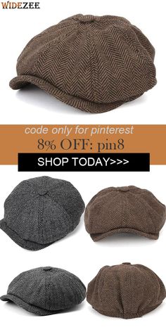 Men Visor Woolen Blending Newsboy Beret Caps Dude Style, Ibiza Travel, Gentlemen Wear, Clothing Reference, Flat Caps, Hats Baseball, Summer Cap, Berets Cap, Gatsby Style