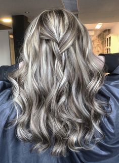 Balayage Lowlights, Pageant Hair And Makeup, Grey Hair Transition, Pageant Hair, Highlights Balayage, Hair Transition, Highlights Lowlights, Hair Inspiration Long, Balayage Blonde