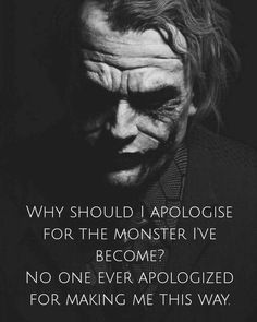 Joker Quotes on Instagram: “Agree? . . . . #success #successquotes #successmindset #successful #instagood #instagram #inspiration #instadaily #inspirationalquotes…” Story Prompts Ideas, Joker Quotes Wallpaper, Villain Quotes, Japanese Tattoo Words, Heartless Quotes, Horror Quotes, Mad Quotes, Villain Quote