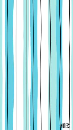 a blue and white striped background with black lines