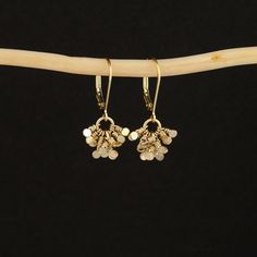 This sweet pair of Dainty Gold Tassel Lever-Back Earrings is handcrafted for you with great care. Made and hand-hammered from fine 14K Gold-Filled or 925 Sterling Silver, the earrings are lightweight, simple, and pretty. They are perfect for everyday wear and will be a great addition to your jewelry collection.  MATERIALS AND SIZE ◆ Metal - 14 Gold Filled, 925 Sterling Silver  ◆ Earrings measure approx. 28 mm/ 1.1 inches from the top of the ear wire LINK TO THE MATCHING NECKLACE https://www.etsy Dangle Tassel Earrings For Celebration, Gold Earrings With Dangling Charms For Everyday, Yellow Gold Nickel-free Dangle Earrings, Adjustable Gold Earrings With Dangling Charms, Gift Dangle Linear Earrings With Lever Back, Delicate Dangling Charms Earrings, Gift Linear Dangle Earrings With Lever Back, Gold Earrings With Dangling Charms, 14k Gold Filled Drop Earrings With Dangling Charms