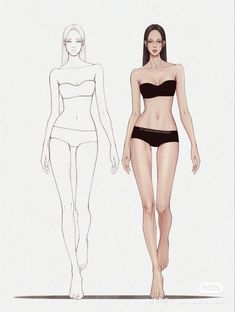 Fashion Figure Illustration Models, Fashion Model Drawing Illustration, Model Drawing Poses Fashion Sketches, Fashion Body Sketch, Bride Fashion Illustration, Model Illustration, Fashion Illustration Template