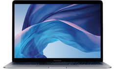 an apple macbook air is shown in this image