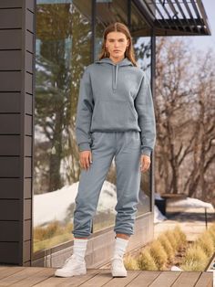 Two piece lounge set outfit in steel blue by Alo Yoga (IG: @alo @aloyoga) cozy loungewear, cozy loungewear aesthetic, cozy loungewear sets, cozy loungewear casual, outfits, cozy aesthetic, cozy aesthetic outfits,cozy outfit ideas, cozy outfit ideas winter, cozy outfit ideas for home, cozy home outfit ideas, cozy home outfit ideas at home, positive vibes only, good vibes only, good vibes, positive vibes, positivity aesthetic, positivity, street style, studio to street style, studio street outfit Outfit Ideas At Home, Cozy Outfit Ideas Winter, Cozy Aesthetic Outfits, Cozy Home Outfit, Winter Cozy Outfit, Positivity Aesthetic, Home Outfit Ideas