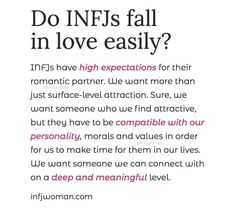 Fall In Love Easily, Infj Things, Mbti Infj, Infj Problems