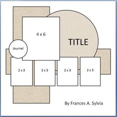 an image of a table with four squares