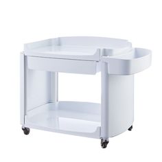 The Dir Medical Spa Cart is a stylish, contemporary, multi-use aesthetics cart created with estheticians' requirements in mind. This trolley makes performing cosmetic operations simple and is composed of sturdy, high-quality PVC plastic. FEATURES Three Levels of Drawers with Ample Storage Folding tray with Instrument Holders Collapsible Top Drawer for Smaller Sized Look Removable Plastic around Metal Legs Smooth rubber roller wheels for effortless maneuvering 1 year warranty. SPECIFICATIONS Spa Cart, Spa Images, Pedicure Chair, Chair Parts, Smooth Legs, Salon Furniture, Medical Spa, Cosmetic Procedures, Beauty Equipment