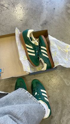 Green Sambas, Casual Trendy Outfits, Nyc Fits, Shoes Outfit Fashion, Cute Sneakers