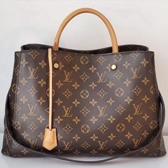 Reposhed It From @Supremethriftca. Used Only Once. Going To Rotate It For Something New. In An Excellent Condition And Have Received Compliments When I Used It. Open To Offers Lv Montaigne, Monogram Bag, Louis Vuitton Bags, Something New, Louis Vuitton Bag, Bag Lady, Louis Vuitton, Monogram, Shoulder Bag