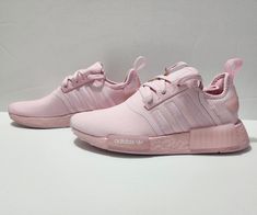 New without Box Women's Adidas NMD R1 Boost Pink Athletic Running Shoes HQ8862 Women's size - 8 Color - Pink All my shoes are brand new deadstock and 100% Authentic Guaranteed!!!  I don't sell fake, counterfeit, or knockoff shoes. Period!!!  Shoes come from a smoke free and pet free environment.  Shoes come with 1 to 3 days free priority shipping with tracking number.  Feel free to check all our pictures and positive feedback for great service we provide to our customers.  THIS IS A FINAL SALE.. Seventeen Concert, Tennis Shoes Outfit, Adidas Shoes Women, Adidas Brand, Adidas Nmd R1, Shoes Outfit, Nmd R1, My Shoes, Athletic Running