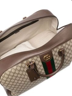 Gucci Large Savoy GG Luggage Bag - Farfetch Double G Logo, Versace Sneakers, Bell Ross, Gucci Tote Bag, G Logo, Balenciaga Track, Office Bag, Tom Dixon, Luggage Bag