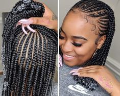 New Braids Hairstyles, New Braids, New Braided Hairstyles, Bob Braids Hairstyles, Hairstyles Theme, Braid Inspiration