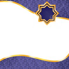 a blue and gold background with a star on the center, surrounded by hexagonal shapes