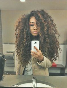 Long Afro, Hair And Glasses, Thick Curly Hair, Natural Hair Inspiration, Hair Journey, Love Hair