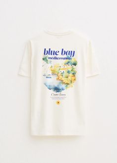 Blue Bay, Festival Looks, T Shirts, Yellow, T Shirt