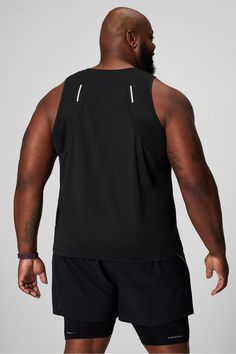 The O2 Tank FL2 black male Activewear >> Mens >> Top >> Sleeveless Tees Vent Mesh plus Running/Training 4-Way Stretch/Anti-Stink/Breathable/Moisture-Wicking/Reflective/Sweat Wicking/Ultra-Lightweight Moisture-wicking Black Tank Vest, Black Moisture-wicking Tank Vest, Functional Black Tank Top For Light Sports, Black Functional Tank Top For Light Sports, Functional Black Tank Vest, Black Sleeveless Athletic Fit Activewear, Black Sleeveless Go-dry Activewear, Black Moisture-wicking Running Vest, Black Moisture-wicking Activewear For Marathon