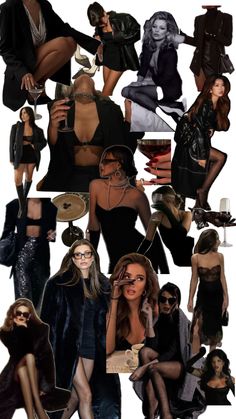 Mobster Wife Aesthetic, Scrub Corpo, Dark Feminine Aesthetic, Feminine Aesthetic, Edgy Outfits, Winter Fashion Outfits, Black Outfit, Aesthetic Clothes