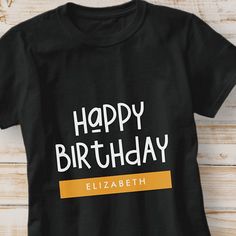 Celebrate birthdays in style with our playful and fun "Happy Birthday" T-Shirt! Featuring a vibrant, preppy design, this tee is perfect for making any birthday extra special. Made from soft, breathable fabric, it ensures comfort all day long. #BirthdayShirt #PartyWear #TshirtDesign #Celebration #Gifts #Fashion #FunStyle #ComfortWear #BirthdayGift #TrendyTees Birthday Tshirt Ideas, Birthday Preppy, Preppy Birthday, Serif Typography, Creative Gifts For Boyfriend, Tshirt Ideas, Birthday Tee, Birthday Tshirts, Minimalist Gifts