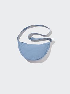 Round Mini Shoulder Bag | UNIQLO US Modern Softback Shoulder Bag With Adjustable Strap, Modern Shoulder Bag With Adjustable Strap, Uniqlo Bag, Bag Uniqlo, Uniqlo Bags, Bag Light, Mini Shoulder Bag, Styling Ideas, Wimbledon