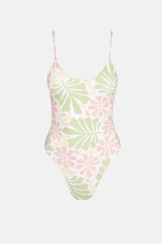 Dive into the season with style, in the Tie Back Minimal One-Piece. Featuring a vibrant abstract floral design, made from a soft and stretchy recycled fabric that is both comfortable and flattering. The open tie-back detail adds a touch of elegance, while the moderate coverage ensures you feel comfortable and confident all day long. Abstract Floral Design, Swimwear Store, Swimsuit Sale, Beach Beauty, Cute Swimsuits, One Piece Swim, Home Candles, Scarf Hairstyles, Accessories Branding