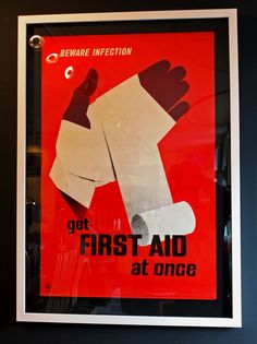 A #vintage #firstaid #poster #workplace   #training #corporatetraining #cpr#workplacetraining #safety #courses #sydneycourses#sydneyworkplace #workplaceskills https://www.edway.edu.au/sydney/first-aid/ First Aid For Burns Poster, First Aid Poster Printable, First Aid Knowledge, Cpr Poster, First Aid Kit Band Poster, First Aid For Burns, First Aid Poster, First Aid Manual