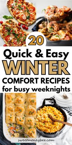 20 quick and easy winter comfort recipes for busy nights