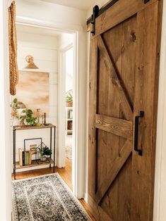 Door In Hallway, Decorate A Narrow Hallway, Long Narrow Hallway Ideas, How To Decorate A Hallway, Hallways Decor, Decorate A Hallway, Second Floor Hallway