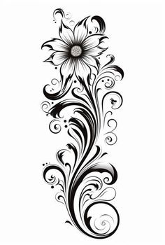 Lily Tattoo - Beauty and Elegance on Your Skin Water Lily Hand Tattoo, Lily Artwork, Dragon Tattoo Drawing, Tattoo Sites, Lace Tattoo Design, Lily Flower Tattoos, Inexpensive Art, Hip Tattoos Women, Tattoo Master