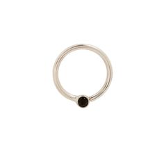 Add a touch of dark glamour with our solid 14k gold fixed bead ring, adorned with a low-profile 2mm bezel-set Black Spinel gemstone. This piece is a go-to for initial piercings like the septum, daith, or helix. Snag one in the right size to complement anyone's anatomy! Details This style is 16 Gauge and is available in 5/16" and 3/8" Gemstone: (1) 2mm Bezel Set Black Spinel Fixed Bead Seam Ring Solid 14k gold - Available in Yellow, White & Rose Sold as a single Buddha orders are filled on averag Elegant Everyday Septum Ring, Dark Glamour, Spinel Gemstone, Tattoo Aftercare, Ear Weights, Traditional Earrings, Black Spinel, Piercing Tattoo, Beaded Rings