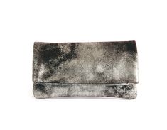 Alexa Brown Platinum - Lara B. Designs, Inc. Luxury Silver Clutch Gift, Chic Clutch Bag With Silver-tone Hardware, Chic Silver Clutch With Silver-tone Hardware, Chic Clutch With Silver-tone Hardware And Pouch Shape, Luxury Clutch With Silver-tone Hardware, Leather Clutch With Silver-tone Hardware For Daily Use, Denim Accessories, Leather Cleaning, Casual Denim