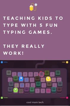 the words teach kids to type with fun typing games they really work