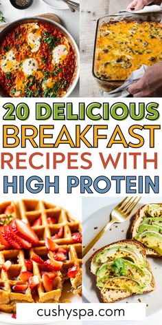 20 delicious breakfast recipes with high protein