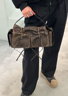 Multipocket Bag, Acne Studios Bag, Vintage Designer Bags, Glamour Vintage, Acne Studio, Fairycore Coquette, Studio Bag, Bow Bag, Trending Handbag