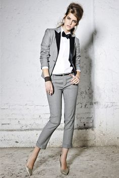 Dsquared2 Pre-Fall 2012 Palvin Barbara, Mens Fashion Edgy, Lana Del Ray, Barbara Palvin, Looks Chic, Suit And Tie, Mode Inspiration