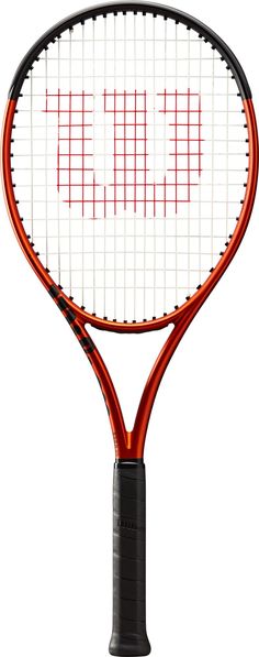 a close up of a tennis racket with the word e - lite on it