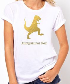 Aunt TShirt Auntysaurus Rex Aunt Shirt Mother's by threadedtees Birthday Quotes For Aunt, Aunt Stuff, Aunt Tshirt, Auntie Life, Funny Running Shirts, Funny Running, Aunt Birthday Gift, Aunt Birthday, Dinosaur Tee