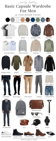 Standalone Closet, Capsule Wardrobe Men, Wardrobe For Men, Men's Capsule Wardrobe, Mens Wardrobe Essentials, Minimalist Moda, Minimalist Fashion Men