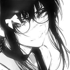 White Profile Aesthetic, Manga Girl Icon Black And White, Manga Pfp Girl Icon, Black And White Girl Pfp, Anime Icon Black And White, Cool Anime Profile Pictures, Girl Manga Pfp, Pfp Girl Black, Pdp Manga Aesthetic