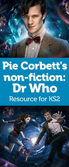 the poster for the movie, pie corbett's non - fiction dr who