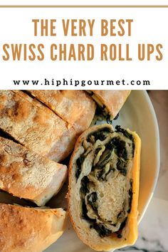 slices of swiss chard roll on a plate Crockpot Recipes Vegan, Swiss Roll, Vegan Keto, Leafy Greens, Recipes Vegan, Family Favorites, Again And Again