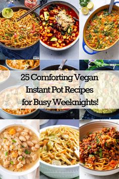 the 25 comforting vegan instant pot recipes for busy weeknights are on sale