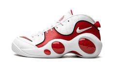 Air Zoom Flight 95 DX1165 100 Nike Air Zoom Flight, Retro Basketball Shoes, Nike Design, Nike Models, Free Throw, Mens Nike Air, Basketball Sneakers, Nike Basketball, True Red